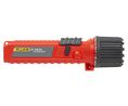 Torch, LED, 4x AA, 150lm, 110m, IP67, Black / Red